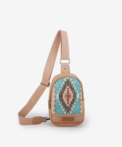 Montana West Aztec Printed Sling Bag