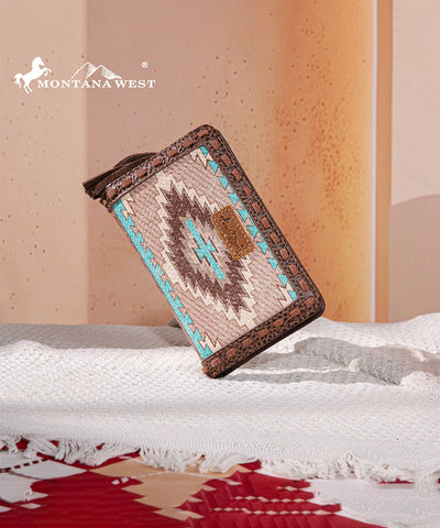 Montana West Aztec Printed Wallet