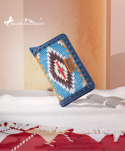 Montana West Aztec Embroidered Concealed Carry Tote Bag Set