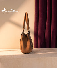 Montana West Southwestern Diamond Cross-Stitch Concealed Carry Satchel