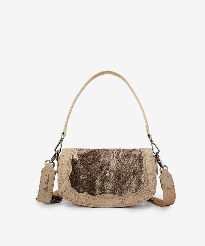 Montana West Genuine Hair-On Cowhide Shoulder Bag