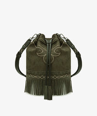 VIP DEAL | Montana West Boot Stitch Fringe Drawstring Crossbody Bag