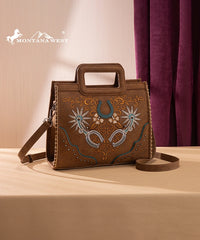 FINAL SALE | Montana West Western Embroidered Handbag