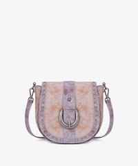 Montana West Studded Buckle Shoulder Bag