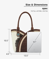 Montana West Western Tooled Tote Bag (Preorder)