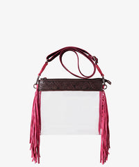 VIP DEAL | Montana West Western Fringe Clear Crossbody Bag