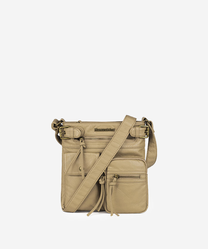 VIP DEAL | Montana West Crossbody Bag for Women Soft Washed Leather Multi Pocket crossbody handbags