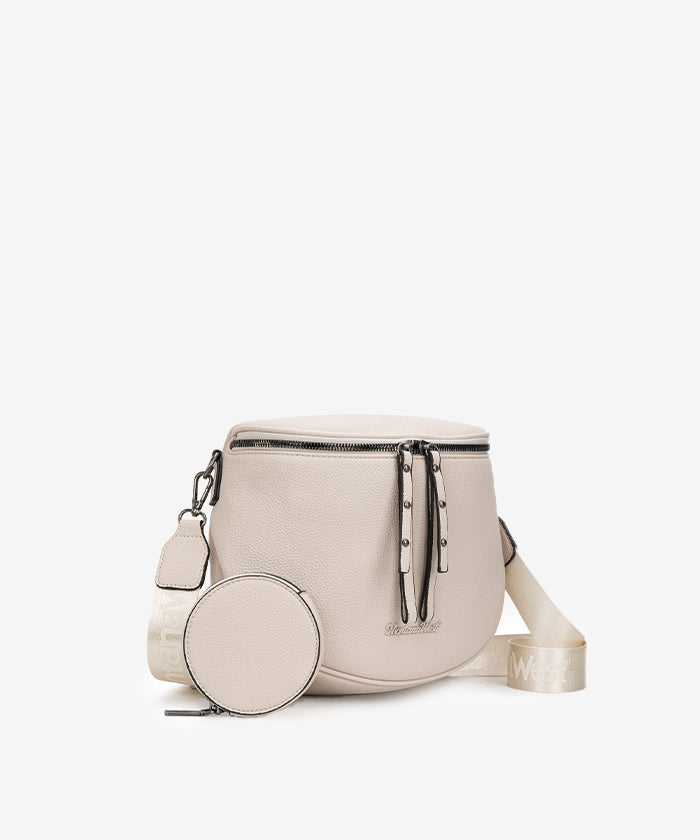 Montana West Dual Zipper Bum Bag