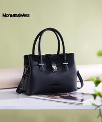 Montana West Buckle Crossbody Tote Bag - Limited Stock