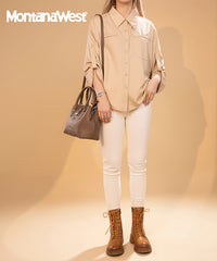 Montana West Buckle Crossbody Tote Bag - Limited Stock