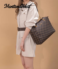 Montana West Chain Tote Bag