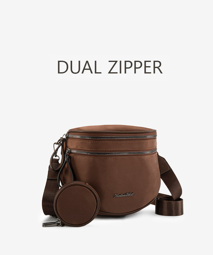 Montana West Bum Bag with Zipper –  Stylish Fanny Pack