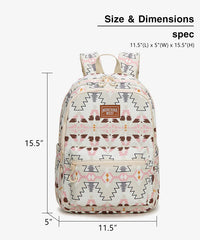 Montana West Aztec Print Diaper Bag Backpack