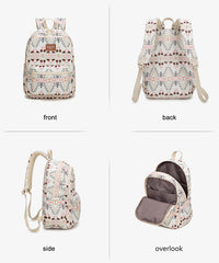 Montana West Aztec Print Diaper Bag Backpack