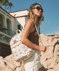 Montana West Aztec Print Diaper Bag Backpack