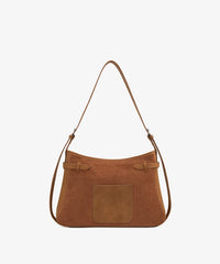 Montana West Belted Suede Hobo Bag