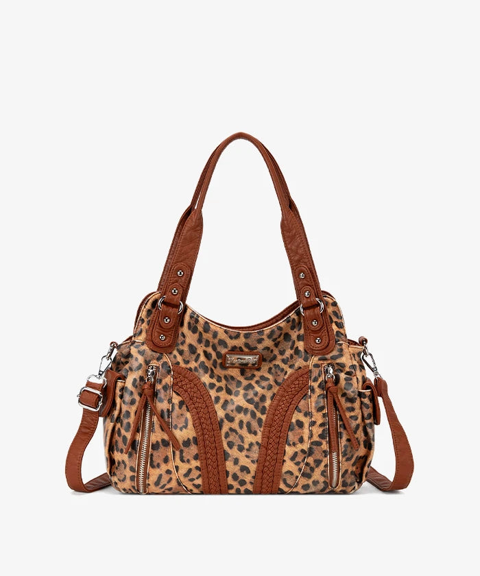 Montana West Leopard Hobo Bag