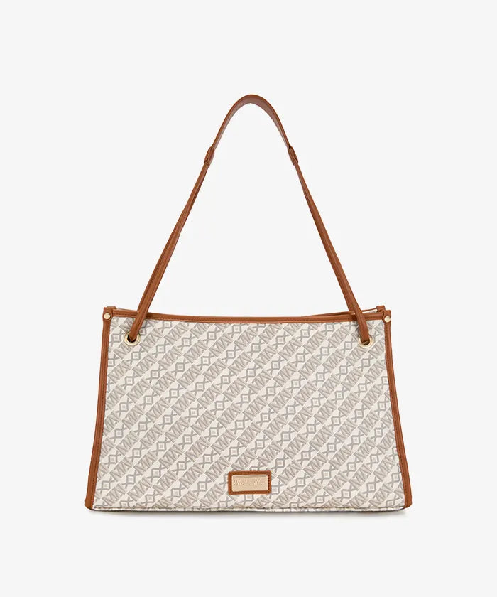 Montana West Signature Monogram Tote Bag