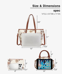 Montana West Minimalist 3-Piece Handbag Set