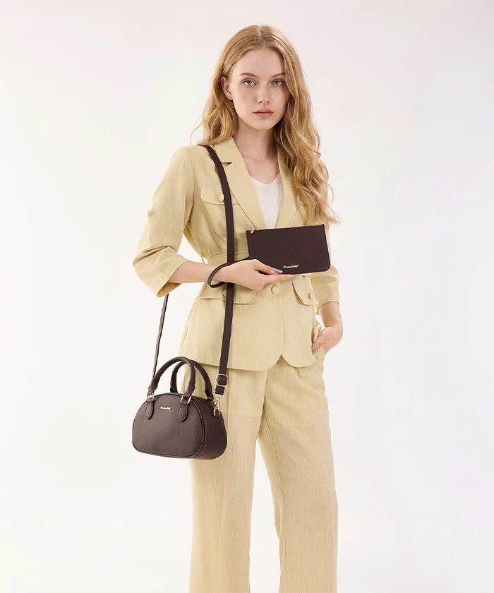 Montana West Minimalist 3-Piece Handbag Set in CF