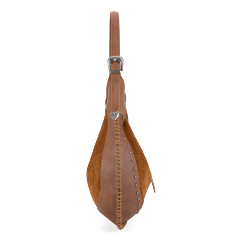 Pre-sale Montana West Studded Whipstitch Hobo Bag