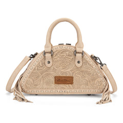 Montana West Hand-Tooled Satchel