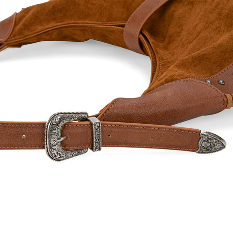 Pre-sale Montana West Studded Whipstitch Hobo Bag