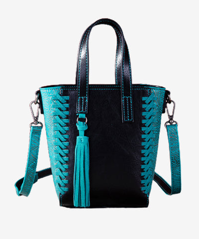 Montana West Whipstitch Fringe Tote Bag - Montana West World