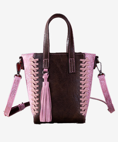 Montana West Whipstitch Fringe Tote Bag - Montana West World