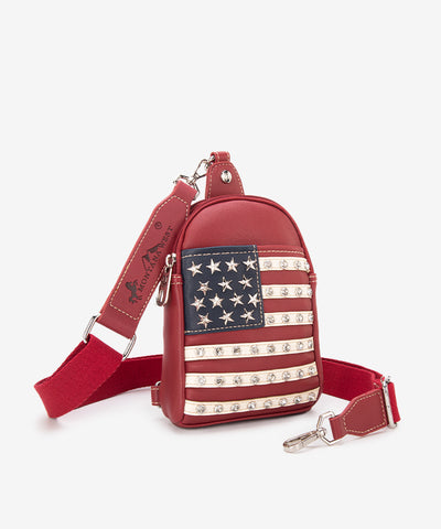 Montana_West_American_Patriotic_Sling_Bag-Red