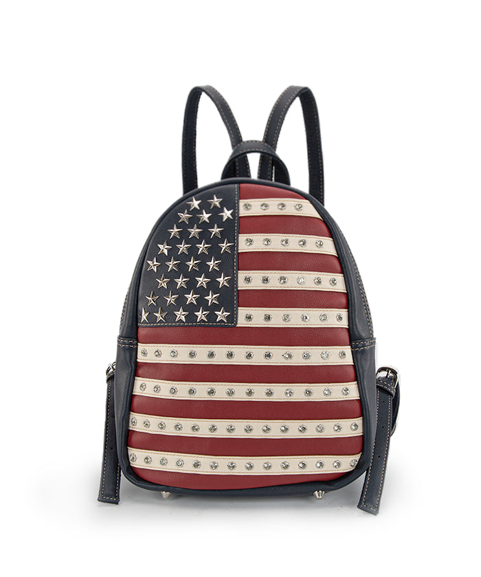 Montana West American Pride Concealed Carry Backpack Navy