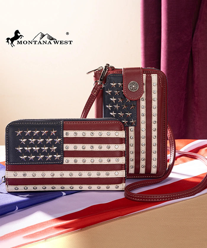 Montana West American Pride Phone Purse 