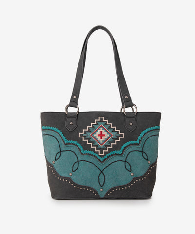Montana_West_Aztec_Concealed_Carry_Tote_Bag_Black