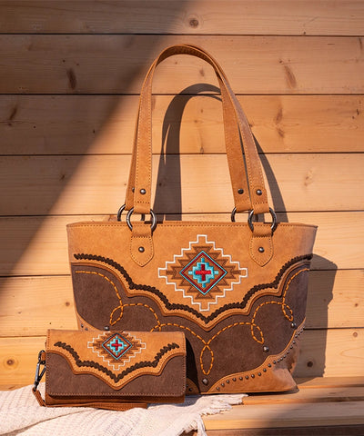 Montana_West_Aztec_Concealed_Carry_Tote_Bag_Set_Brown