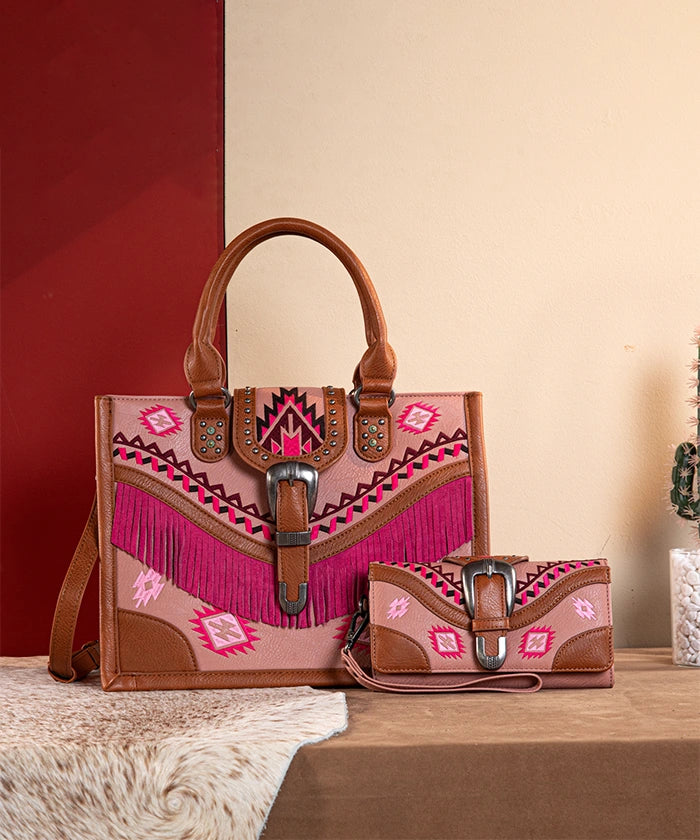 Montana_West_Buckle_Western_Tote_Bag_Set_Pink