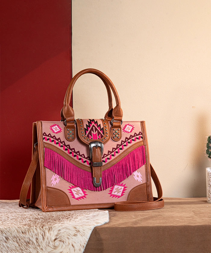 Montana_West_Buckle_Western_Tote_Pink