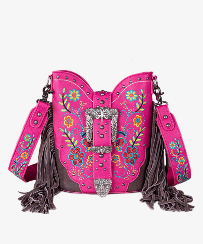 Montana_West_Buckle_floral_Crossbody_Hot pink