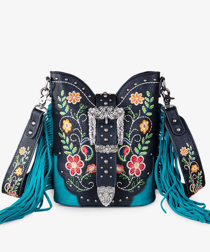 Montana_West_Buckle_floral_Crossbody_Turquoise