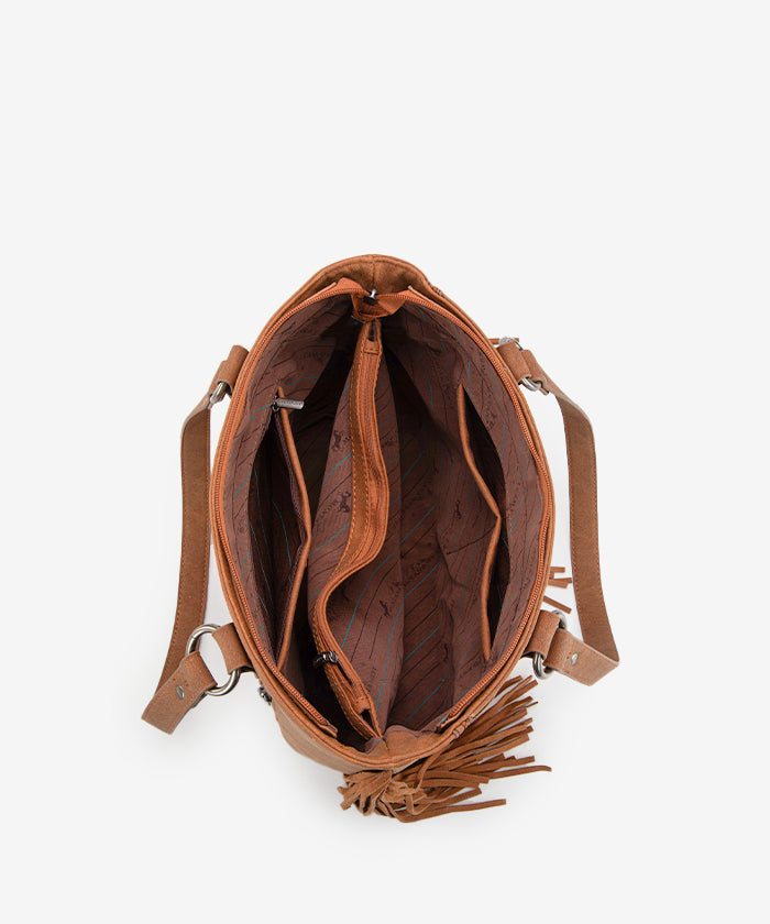 Montana_West_Cut-out_Fringe_Concealed Carry Tote_Bag_Brown