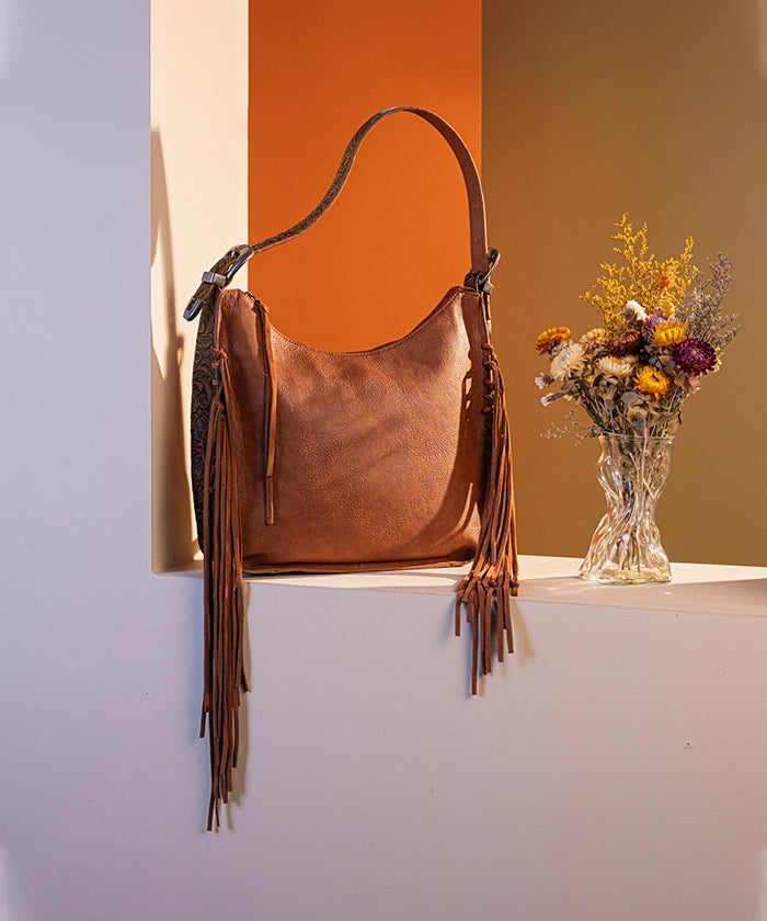 Montana West Fringe Hobo Bag Montana West World