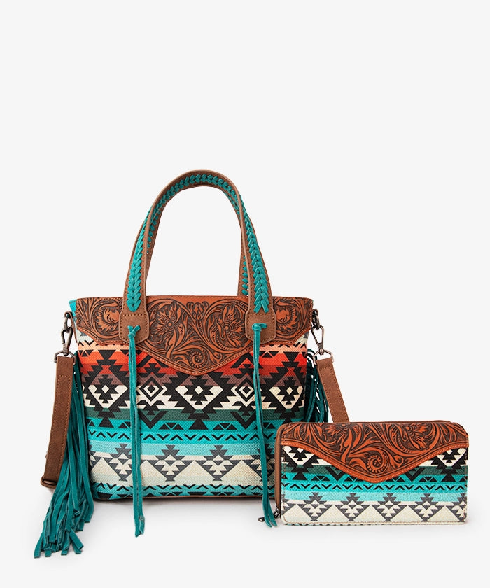 Montana_West_Tooled_Western_Carry_Tote_Bag_Set_Turquoise