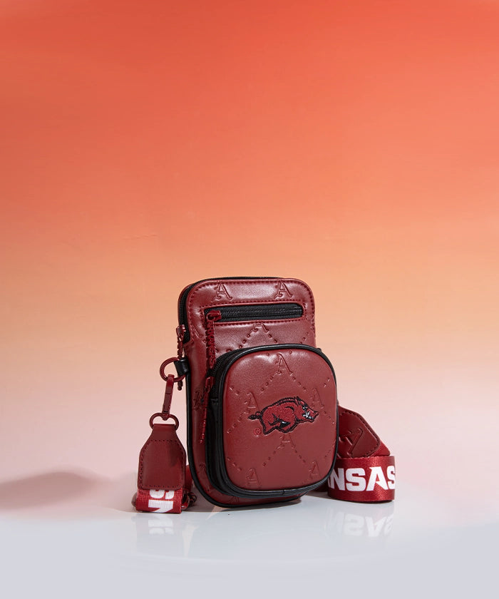 University of Arkansas Razorbacks Mini Crossbody Purse