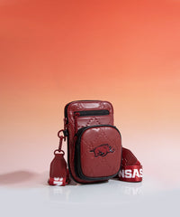 University of Arkansas Razorbacks Mini Crossbody Purse