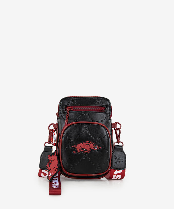 University of Arkansas Razorbacks Mini Crossbody Purse