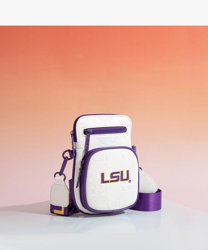 Louisiana State University Fighting Tigers Mini Crossbody Purse