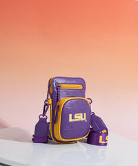 Louisiana State University Fighting Tigers Mini Crossbody Purse