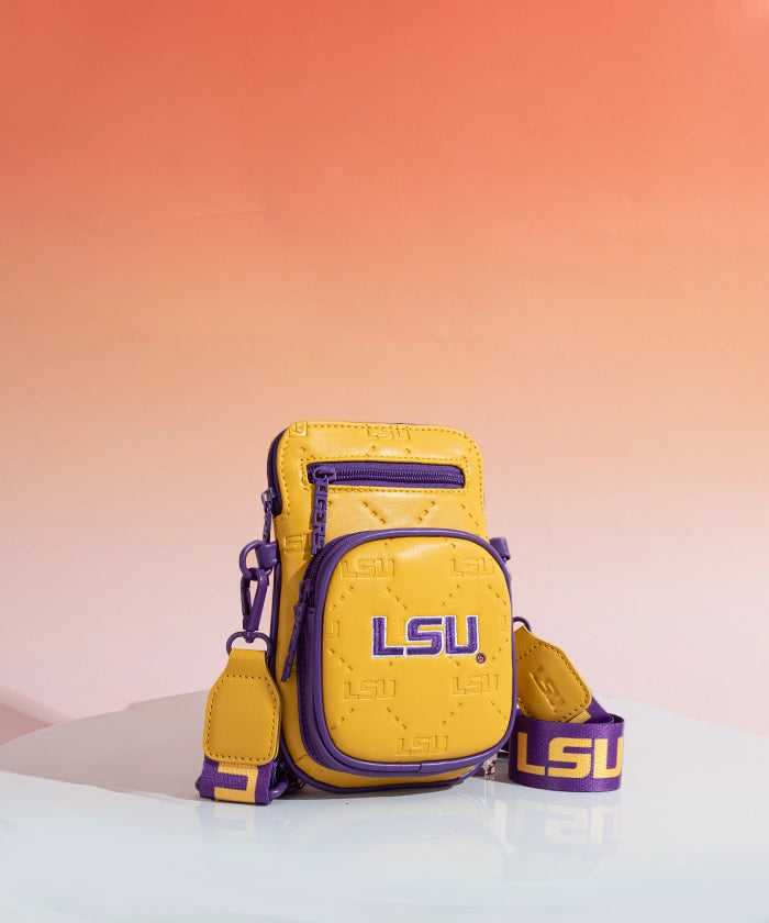 Louisiana State University Fighting Tigers Mini Crossbody Purse