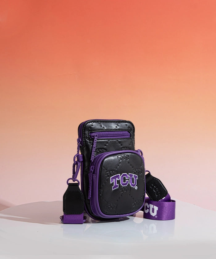 Texas Christian University Horned Frogs Mini Crossbody Purse