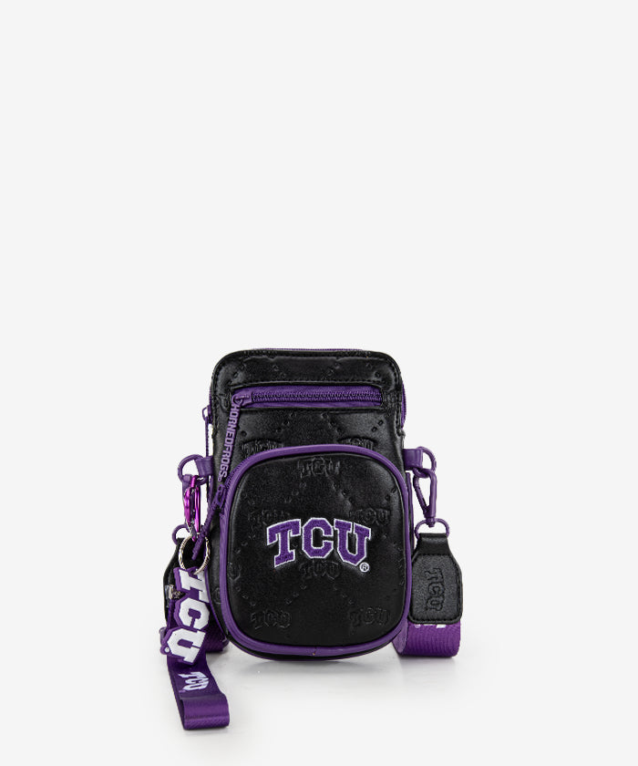 Texas Christian University Horned Frogs Mini Crossbody Purse