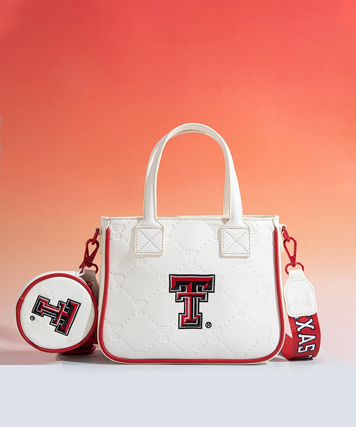 Texas Tech University Red Raiders Crossbody Tote Bag